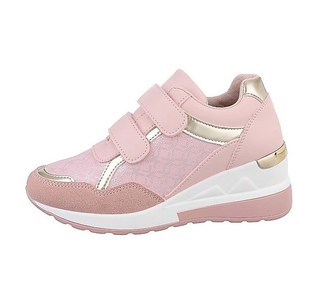 Ital-Design Damen Low-Top Freizeit Sneaker (85698447) Keilabsatz/Wedge Snea günstig online kaufen