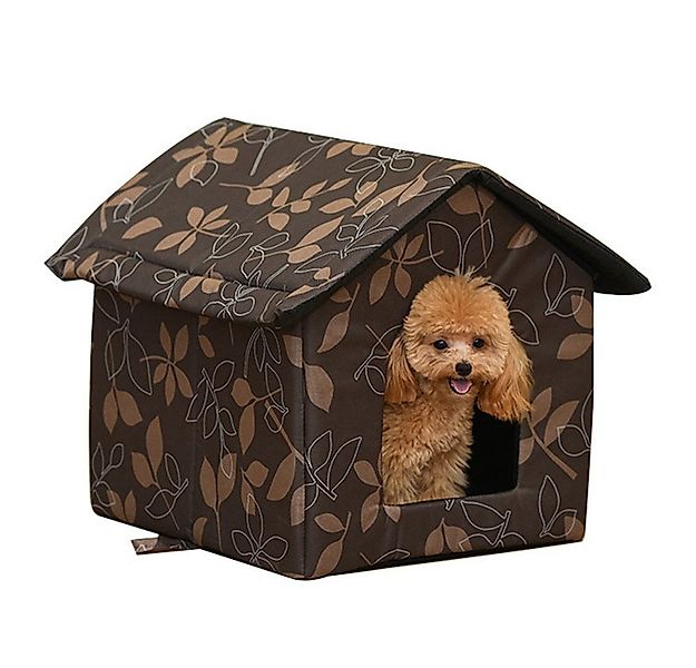 XDeer Tierhaus Katzenhaus für Katzen Hunde Hundehöhle/Katzenhöhle/Faltbare, günstig online kaufen