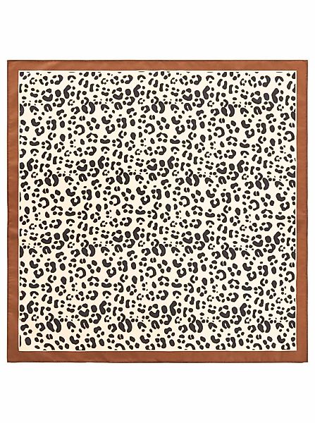 Zwillingsherz Halstuch ""Leo"" Leopardmuster, leicht glänzend günstig online kaufen