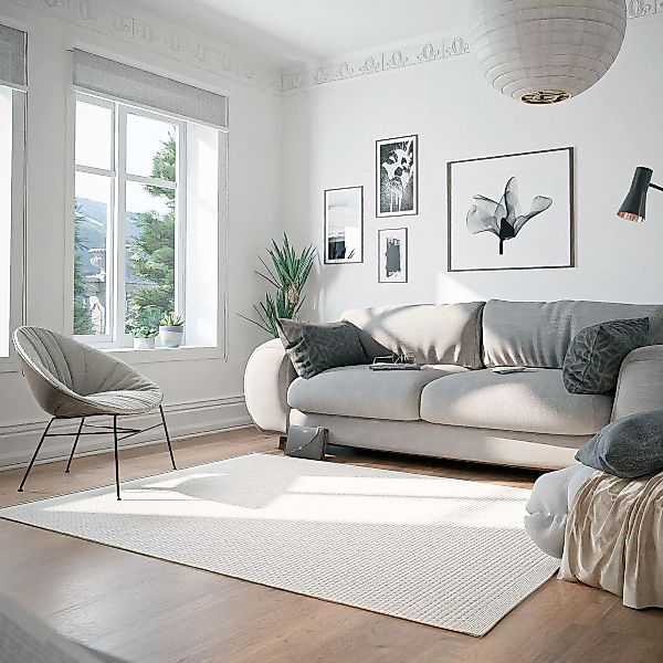 my home Wollteppich »Woolscape 1«, rechteckig, 10 mm Höhe, Wendeteppich, ha günstig online kaufen