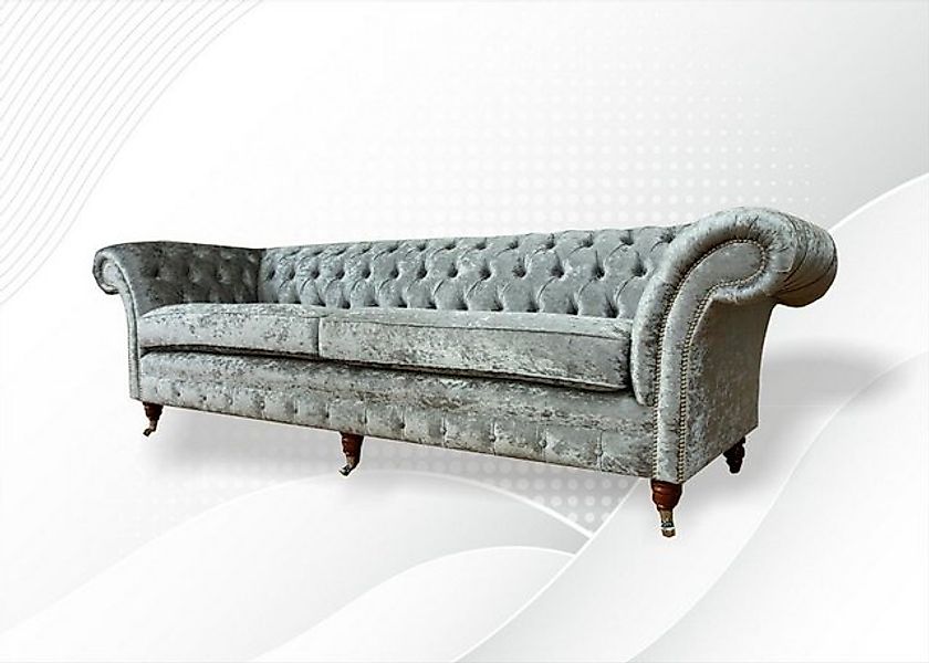 JVmoebel Chesterfield-Sofa Chesterfield Sofa hochwertig handgefertigt aus H günstig online kaufen