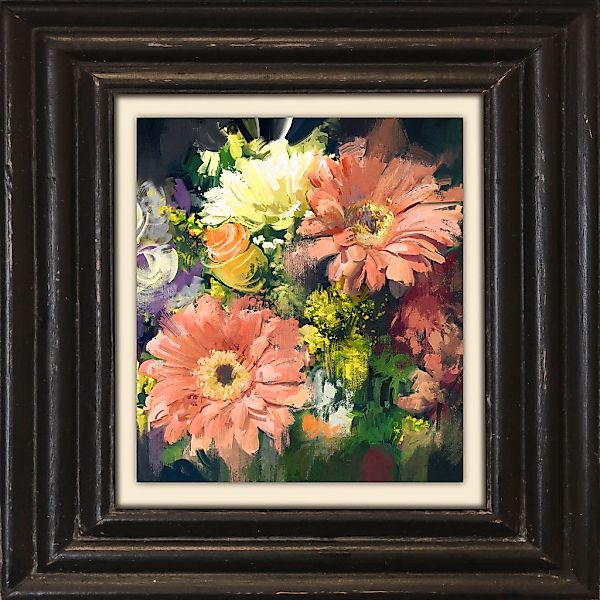 queence Leinwandbild "Blumen", Kunst-Blumen-Blumenbilder-Stillleben-Garten- günstig online kaufen