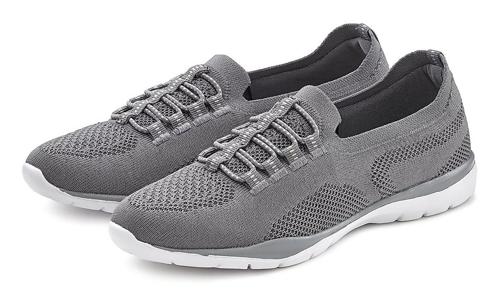 LASCANA Slipper, Halbschuh, leichtes Meshmaterial Sneaker zum Reinschlüpfen günstig online kaufen