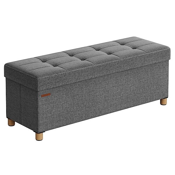 SONGMICS Sitzbank sitzhocker, 76/110cm mit Stauraum, günstig online kaufen