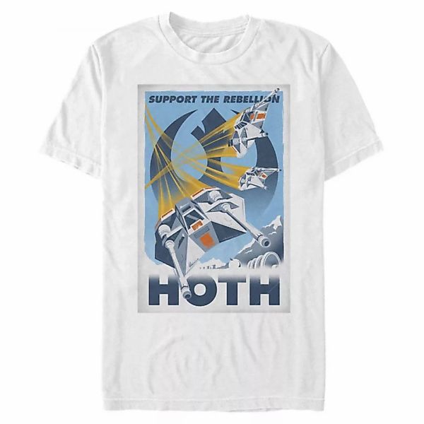 Star Wars - Hoth Rebellion Support - Männer T-Shirt günstig online kaufen