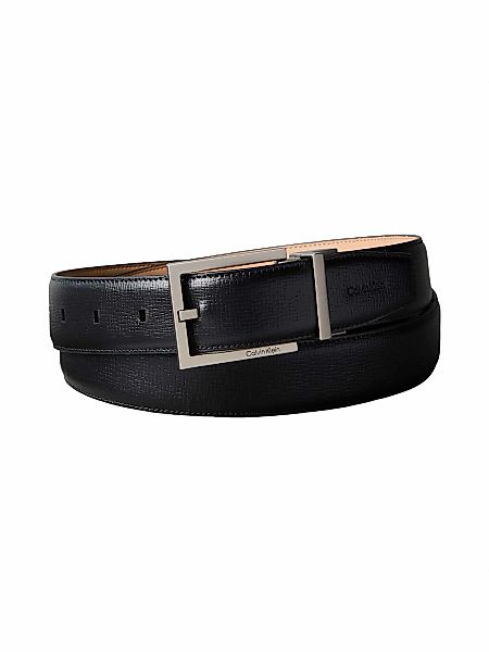Calvin Klein Ledergürtel "SQUARE BUCKLE SAFFIANO 32MM ADJ" Größenverstellba günstig online kaufen
