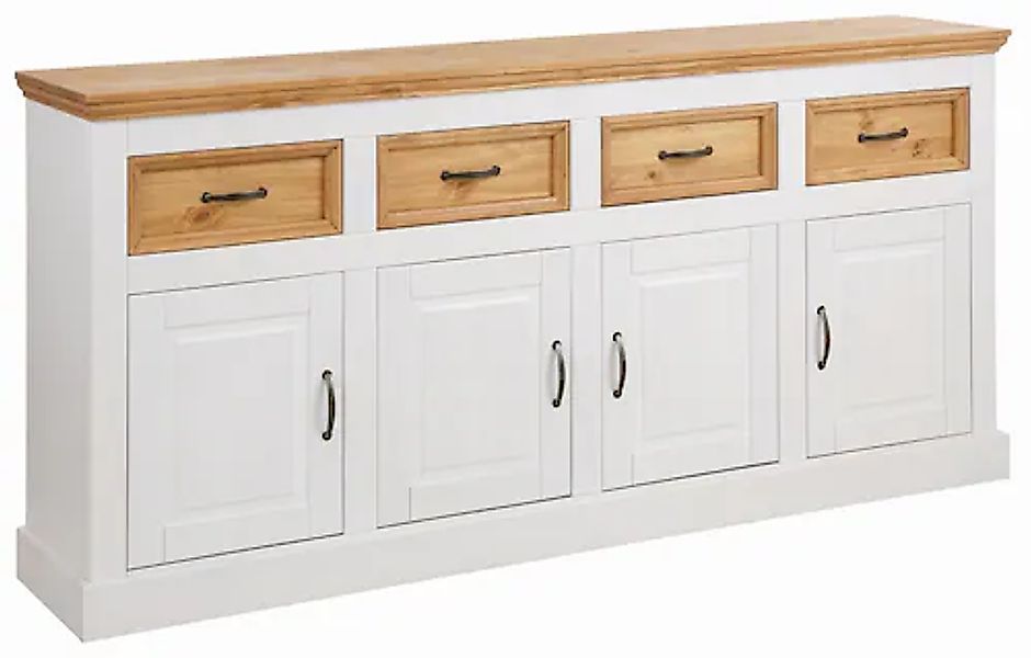 Home affaire Sideboard »Selma« Kommode mit 4 Türen und 4 Schubkästen günstig online kaufen