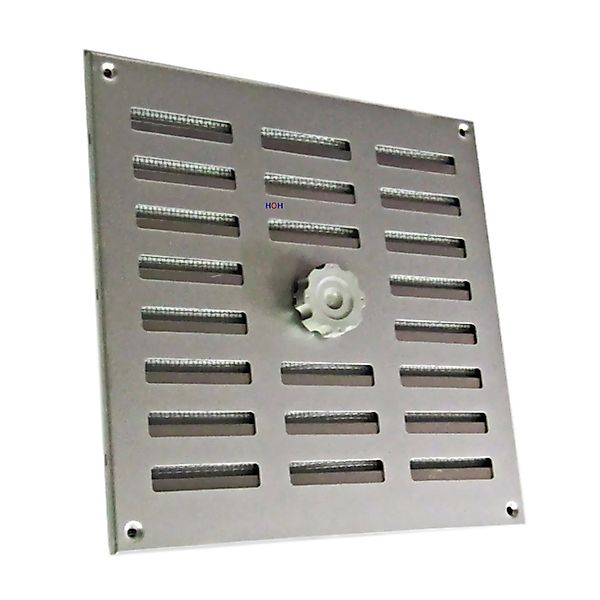 Häusler Lüftungsgitter LG 2525 SAA Schiebegitter Alu 250 x 250mm Abluftgitt günstig online kaufen