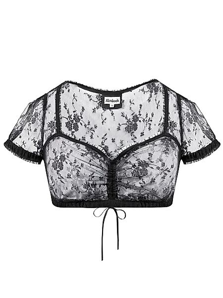 Almbock Dirndlbluse Dirndlbluse Daria (1-tlg) schwarz günstig online kaufen