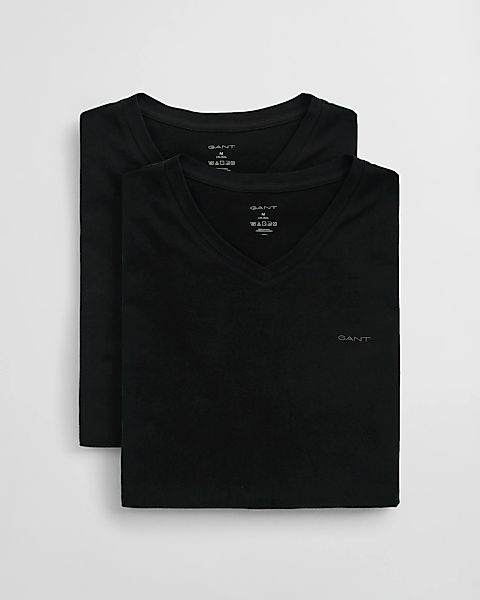 Gant Kurzarmshirt V-NECK T-SHIRT 2-PACK Mit günstig online kaufen