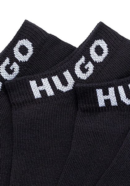 HUGO Freizeitsocken 3P AS UNI CC (Packung, 3er) mit Logostickerei günstig online kaufen