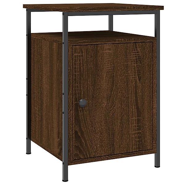 vidaXL Nachttisch Nachttisch Braun Eichen-Optik 40x42x60 günstig online kaufen