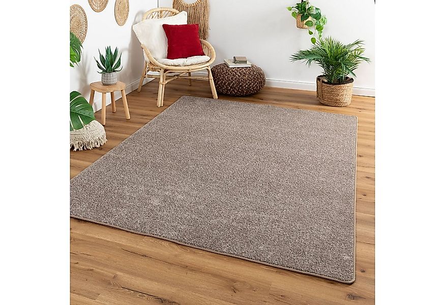 Steffensmeier Teppich Cambridge, Rechteckig, Velours, Wohnzimmer günstig online kaufen