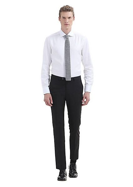 RAMSEY Chinohose Klassische Hose aus 100 % Wolle mit modernem Muster günstig online kaufen