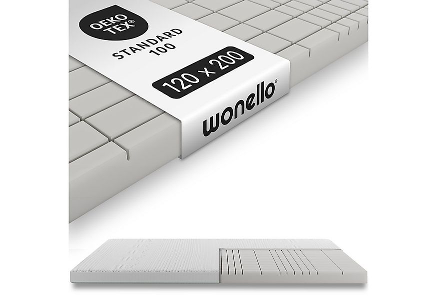 wonello, Topper CubeComfort, 8.5 cm hoch, Kaltschaum, TENCEL™ 7-Zonen Matra günstig online kaufen