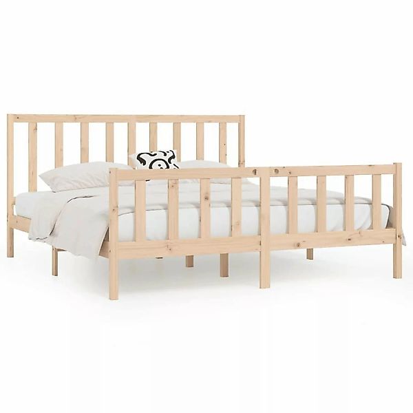 vidaXL Massivholzbett 200x200 cm1091031 günstig online kaufen