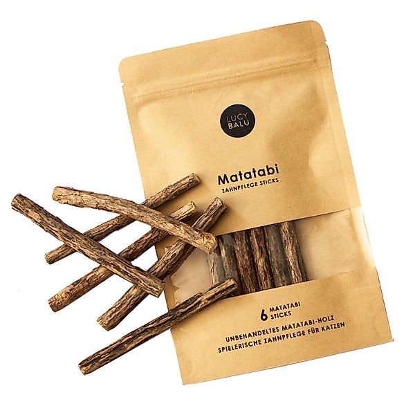LucyBalu Tier-Intelligenzspielzeug 6x Matatabi Sticks für günstig online kaufen