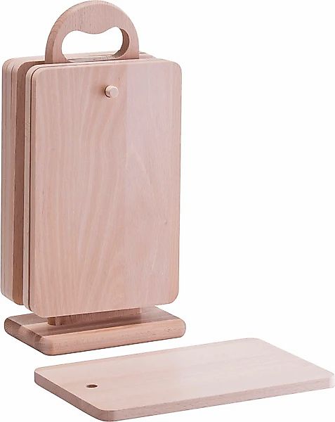 Zeller Present Schneidebrett, (Set, 7 St.), aus hochwertigem Buchenholz günstig online kaufen