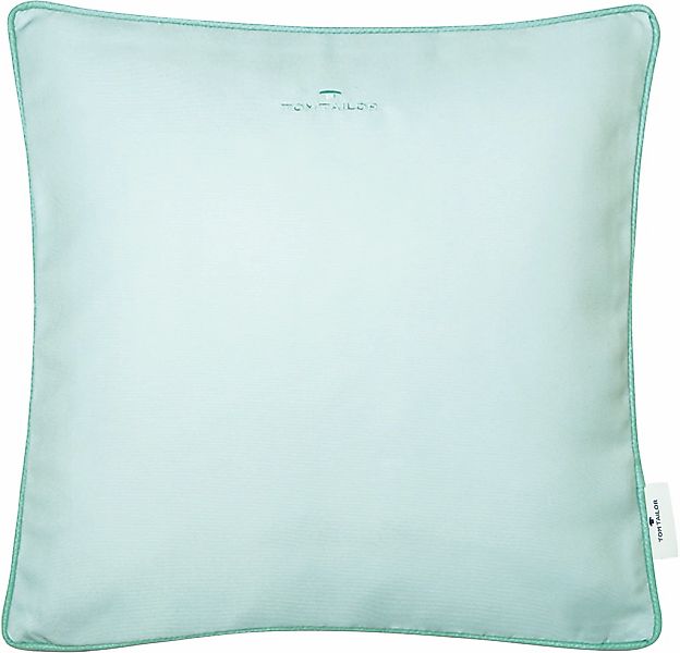 TOM TAILOR HOME Dekokissen "Dove Signature" mit Paspel, Kissenhülle ohne Fü günstig online kaufen
