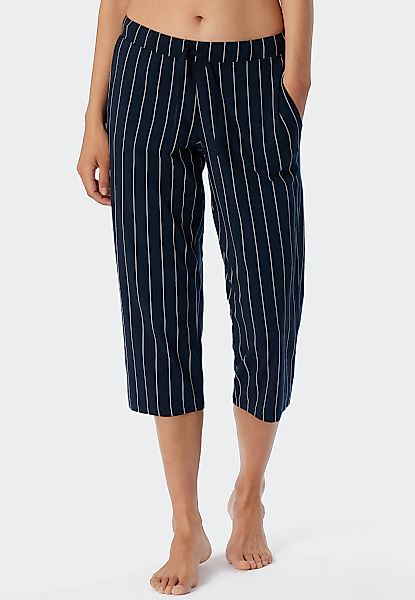 Schiesser 3/4-Hose "Mix + Relax", seitliche Taschen, Bindeband günstig online kaufen