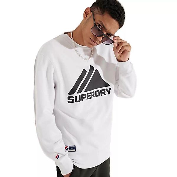 Superdry Mountain Sport Mono Crew Sweatshirt L Optic günstig online kaufen