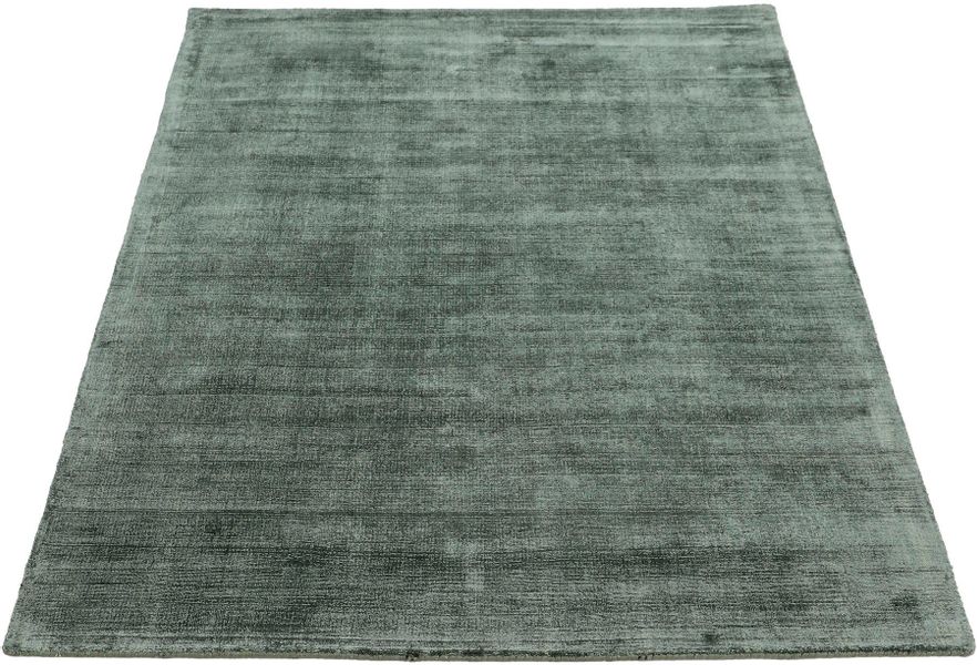 carpetfine Teppich "Ava Viskoseteppich" rechteckig 13 mm Höhe Seidenoptik, günstig online kaufen