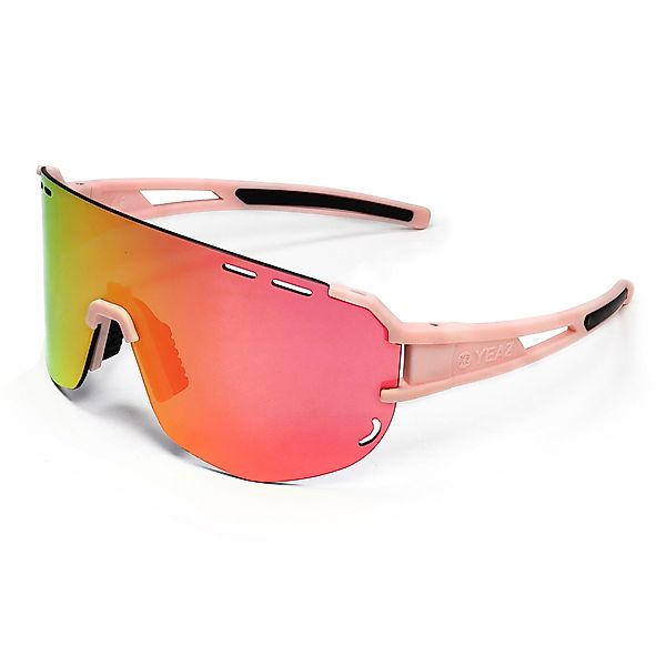 YEAZ Sportbrille SUNGLOW Sport-Sonnenbrille weiß/blau, Sport-Sonnenbrille günstig online kaufen