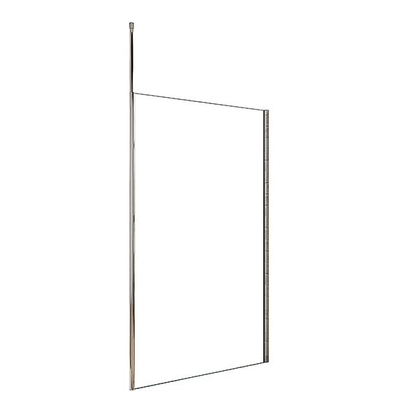 Duschparadies Walk In Dusche 40 x 200cm Duschabtrennung 8mm Nano Glas Seite günstig online kaufen