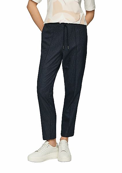 s.Oliver BLACK LABEL Jogger Pants gepunktet, günstig online kaufen