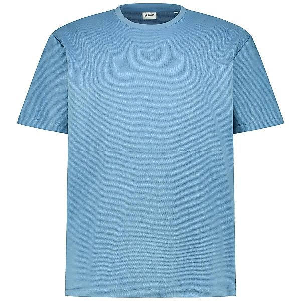 s.Oliver Basic-T-Shirt Farbe mittelblau Größe: 5XL günstig online kaufen