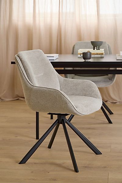 ACTONA GROUP Esszimmerstuhl "Carrie, Polsterstuhl, Stuhl, Sitzhöhe-38 cm" ( günstig online kaufen