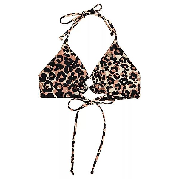 Superdry Leopard Ring Bikini Oberteil M Brown Print günstig online kaufen