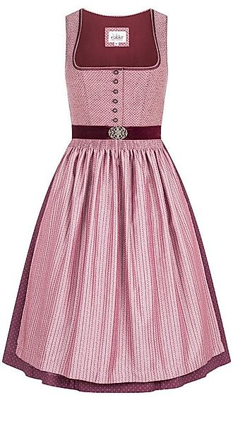 Nübler Dirndl Midi Dirndl Lohe in Beere von Nübler günstig online kaufen