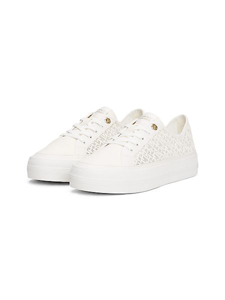 Tommy Hilfiger Plateausneaker "VULC EMBROIDERED SNEAKER",Freizeitschuh, Hal günstig online kaufen