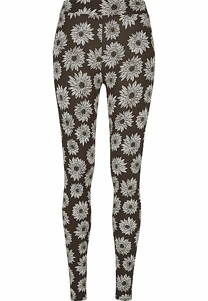 URBAN CLASSICS Leggings "Urban Classics Damen Ladies Soft AOP Leggings" günstig online kaufen