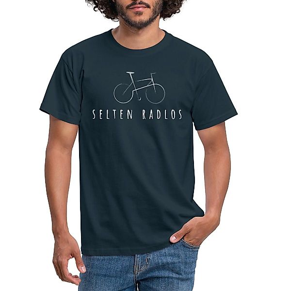 Spreadshirt T-Shirt Fahrrad Geschenk Selten Radlos günstig online kaufen