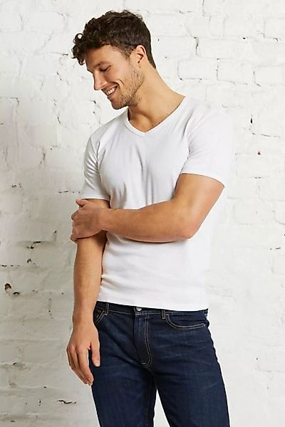 wunderwerk V-Shirt V-neck rib-tee 2-pack male günstig online kaufen