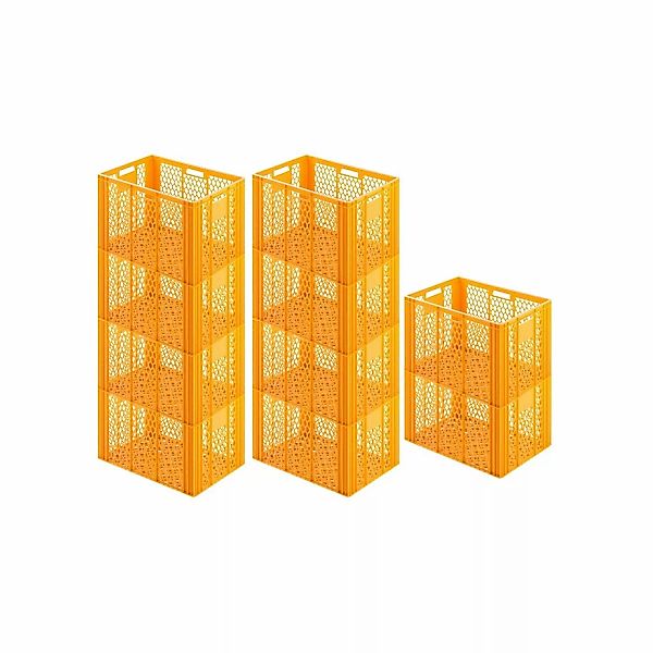SparSet 10 x Eurobehälter Bäcker- und Konditorenkasten HxBxT 42,1 x 40 x 60 günstig online kaufen