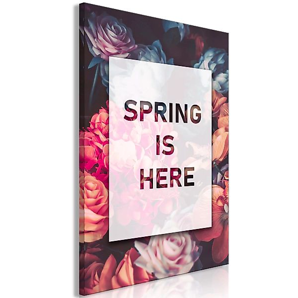 Wandbild - Spring Is Here (1 Part) Vertical günstig online kaufen