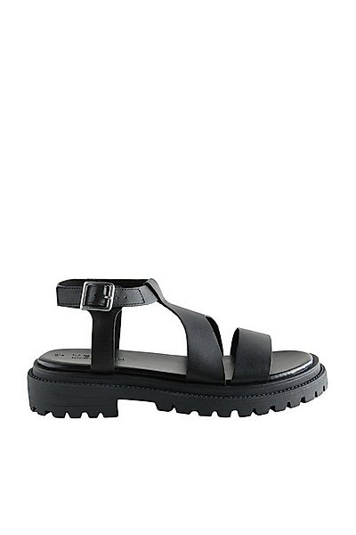 Next Breite Sandalen mit gekreuzten Riemen Keilsandalette (1-tlg) günstig online kaufen