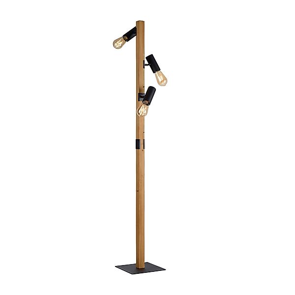 JUST LIGHT Stehlampe »PILON«, 3 flammig, Leuchtmittel E27   ohne Leuchtmitt günstig online kaufen