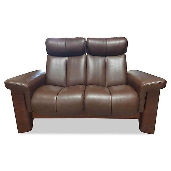Stressless® 2-Sitzer Sofa Wizard Zweisitzer Leder Royalin Darkbrown mit günstig online kaufen