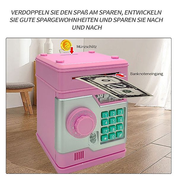 Refttenw Spardose Elektronische Kinder Tresor mit günstig online kaufen