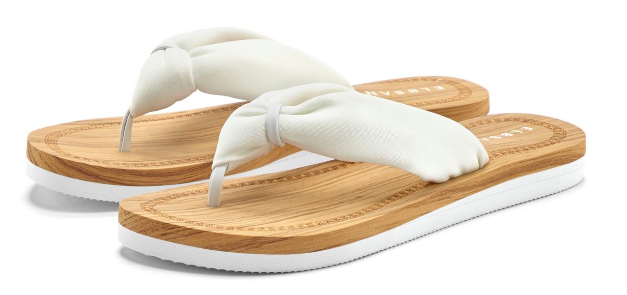 Elbsand Sandale, Pantolette Badezehentrenner Zehentrenner, Badeschuh günstig online kaufen