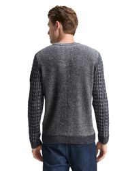 TOM TAILOR Rundhalspullover mit Rippbündchen günstig online kaufen