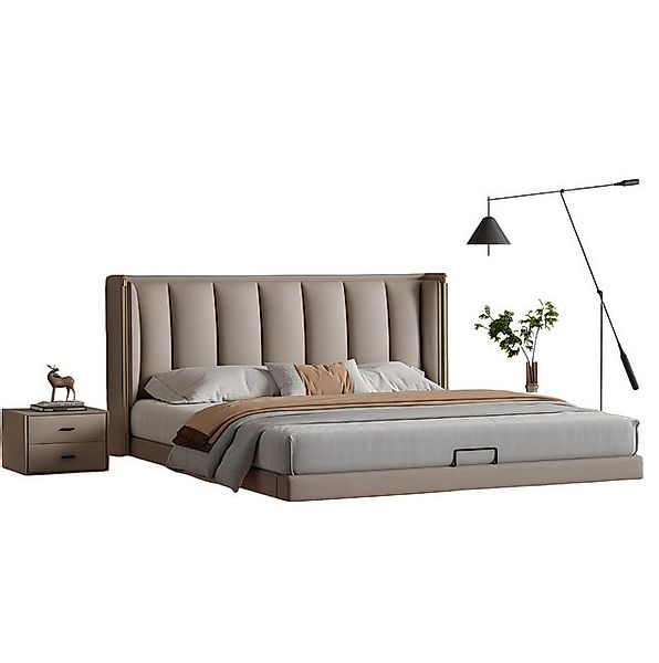 Xlmoebel Bett Luxuriöses Designer-Doppelbett für das Schlafzimmer mit weiße günstig online kaufen