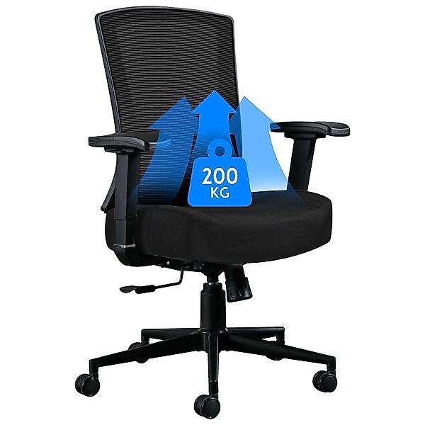 SeedWave Bürostuhl Ergonomisch Bürostuhl mit Lordosenstütze, günstig online kaufen