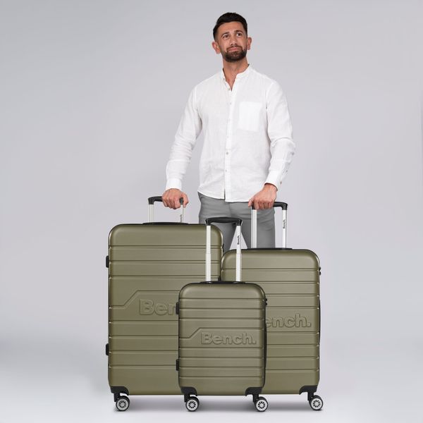 Bench. Trolleyset Seattle, 4 Rollen, (3-teilig, günstig online kaufen