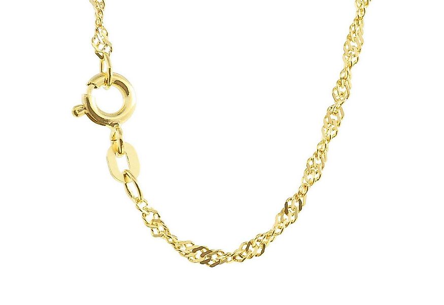HOPLO Goldkette Goldkette Singapurkette Halskette Breite 1,9 mm 36 cm 333-8 günstig online kaufen