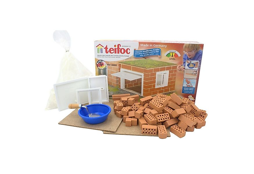 teifoc Garage Steinbaukasten, (Bausatz, 100 St., Bastelset), für Spielzeuga günstig online kaufen